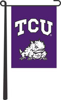 TCU Horned Frogs Double Sided Garden Flag