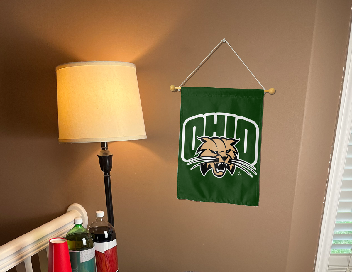 Ohio University Bobcats Double Sided Garden Flag