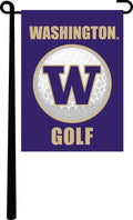 University of Washington - Golf Double Sided Garden Flag