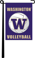 University of Washington - Volleyball Double Sided Garden Flag