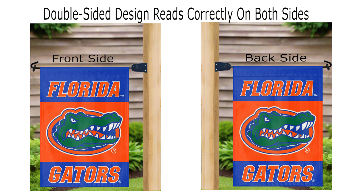 University of Florida - Gators Double Sided Garden Flag