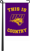 This Is UNI Panthers Country Double Sided Garden Flag
