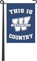 Washburn University Ichabods Country Double Sided Garden Flag