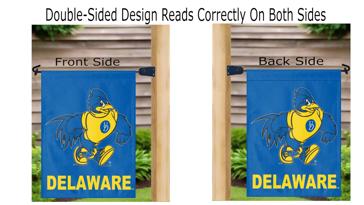 University of Delaware - YoUDee Double Sided Garden Flag