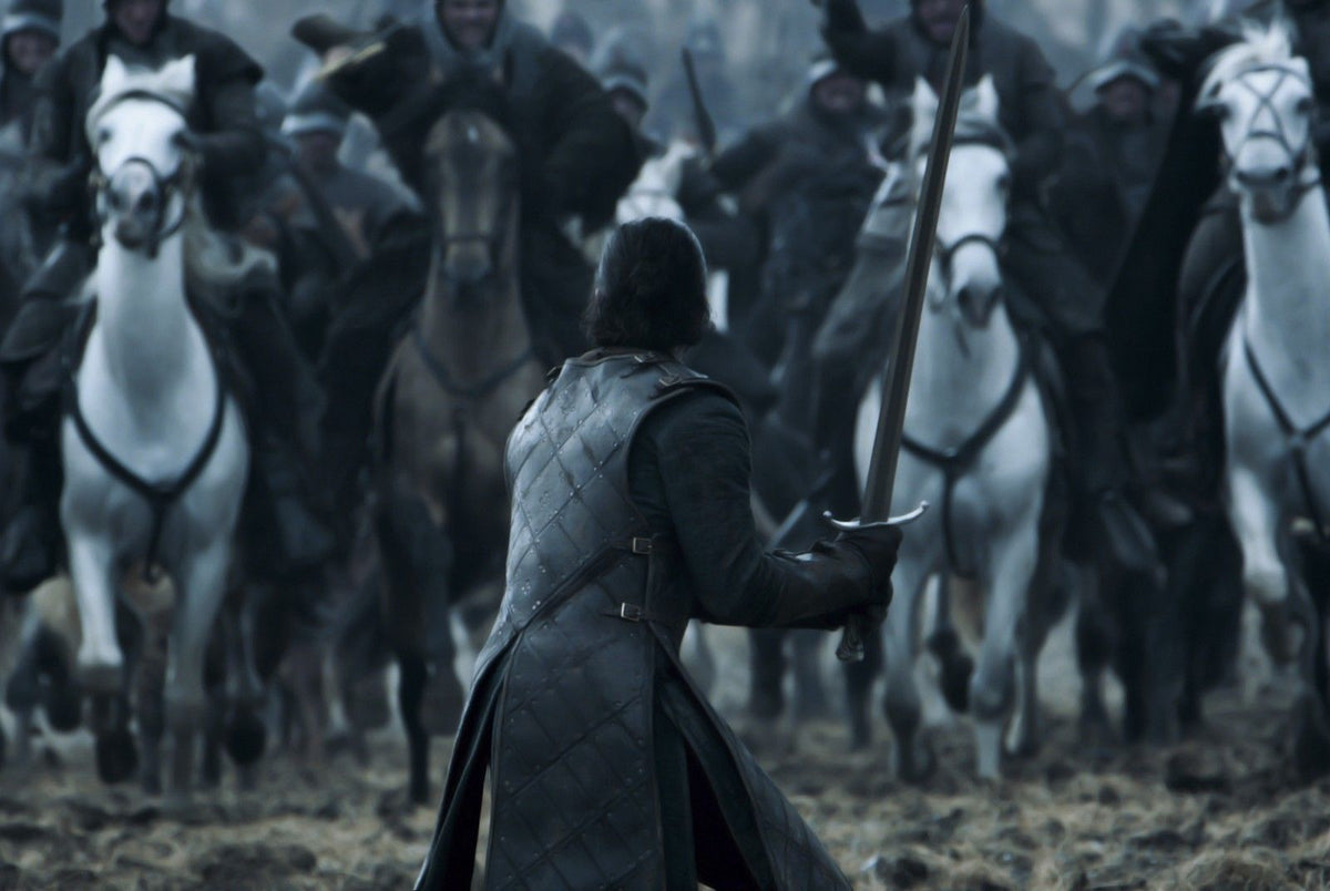 Game of Thrones Jon Snow Battle of the Bastards Wall Print Poster