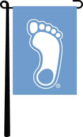 North Carolina Double Sided Garden Flag with Tar Heel Logo
