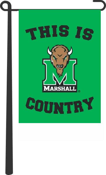 This Is Marshall Thundering Herd Country Double Sided Garden Flag