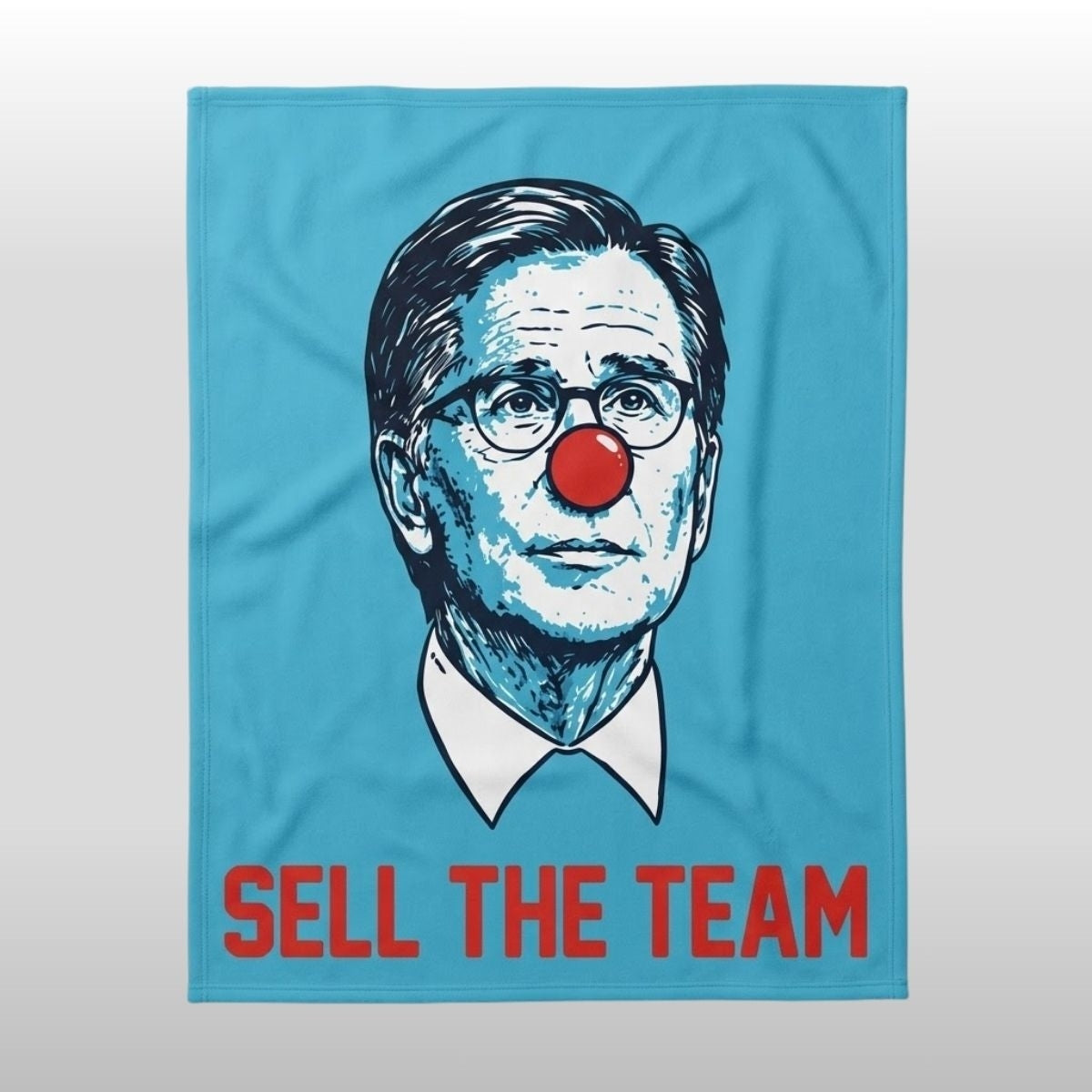 2026 Red Sox Sell The Team John Henry Clown Blanket