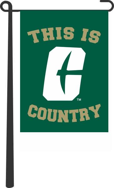 North Carolina Charlotte 49ers Country Double Sided Garden Flag