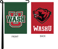 Washington University in St. Louis - Bears Double Sided Garden Flag
