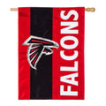 Atlanta Falcons Mixed-Material Embellished Appliqué House Flag