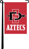 San Diego State - Aztecs Red Garden Flag