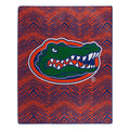 Zubaz x Northwest NCAA Florida Gators Zubified Raschel Throw Blanket