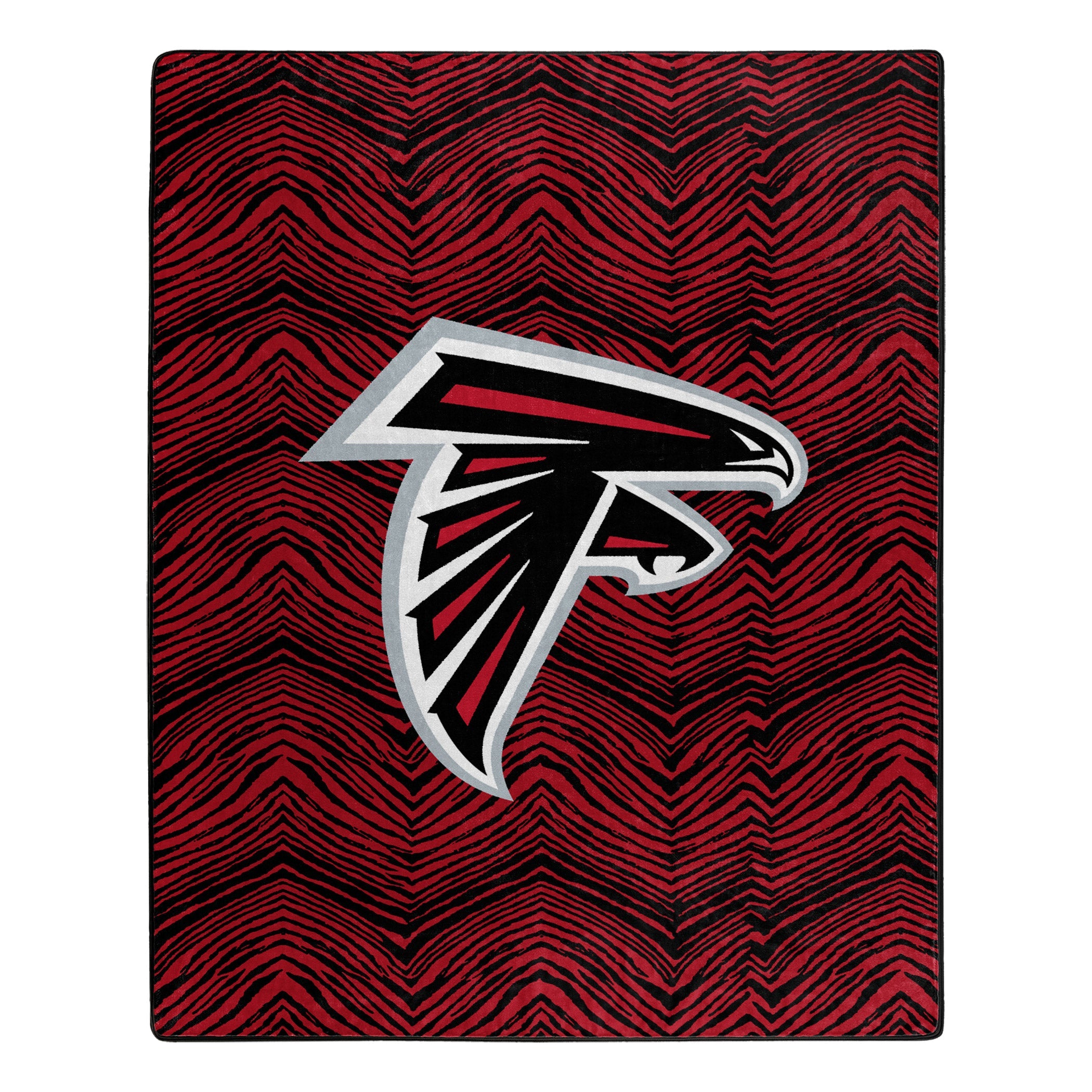 Zubaz x Northwest NFL Atlanta Falcons Zubified Raschel Throw Blanket (50 x 60)