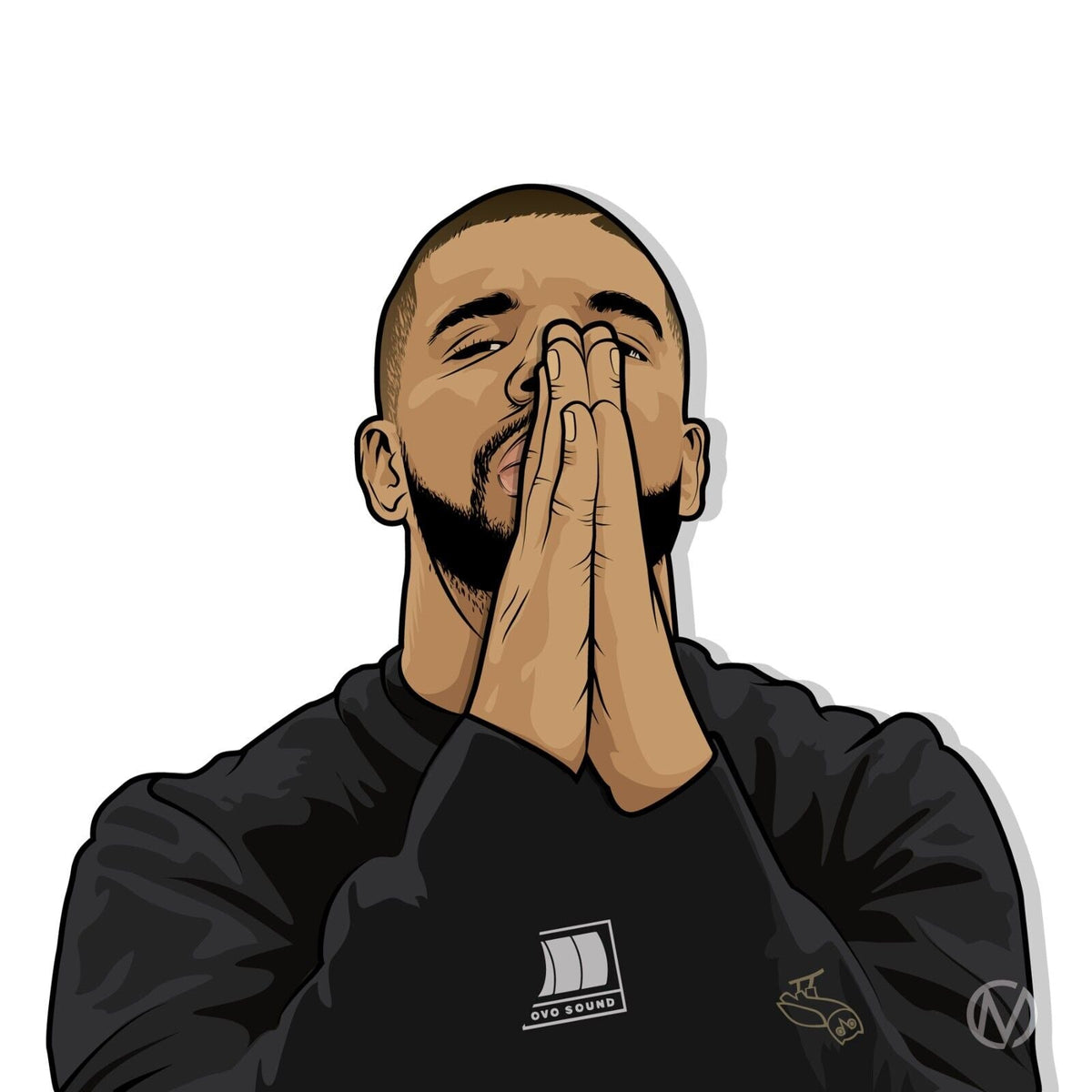 Drake Poster Hip-hop Music Wall Art Rap Artist Print