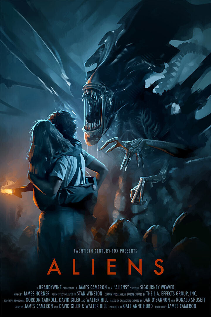 Aliens Movie Action Science Fiction Explained Why Poster Wall Art Print Home Wall Decor