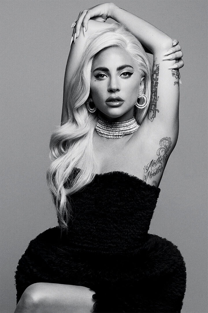 Lady Gaga Rap Music Singer Star Songwriter Poster Wall Art Print Home Wall Decor