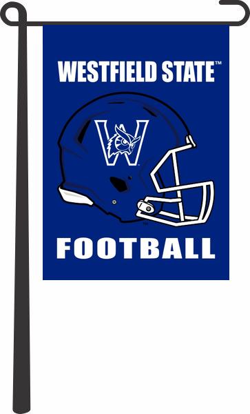 Westfield State Football Garden Flag