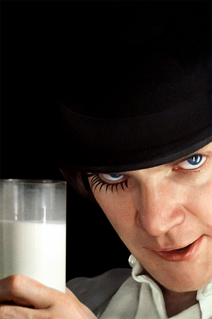 A Clockwork Orange Movie Science Fiction Poster Wall Art Print Home Wall Decor