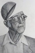 Portrait Of Psychotherapist Carl Rogers Poster Wall Art Print Home Wall Decor
