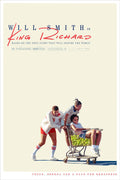 King Richard Biography Drama Sports Cinema Movie Poster Wall Art Print Home Wall Decor