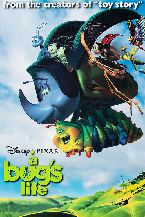 A Bug's Life 1998 Disney Movie Comedy Adventure Poster Wall Art Print Home Wall Decor