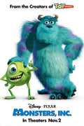 Monsters Inc 2001 Animation Movie Action Comedy Poster Wall Art Print Home Wall Decor