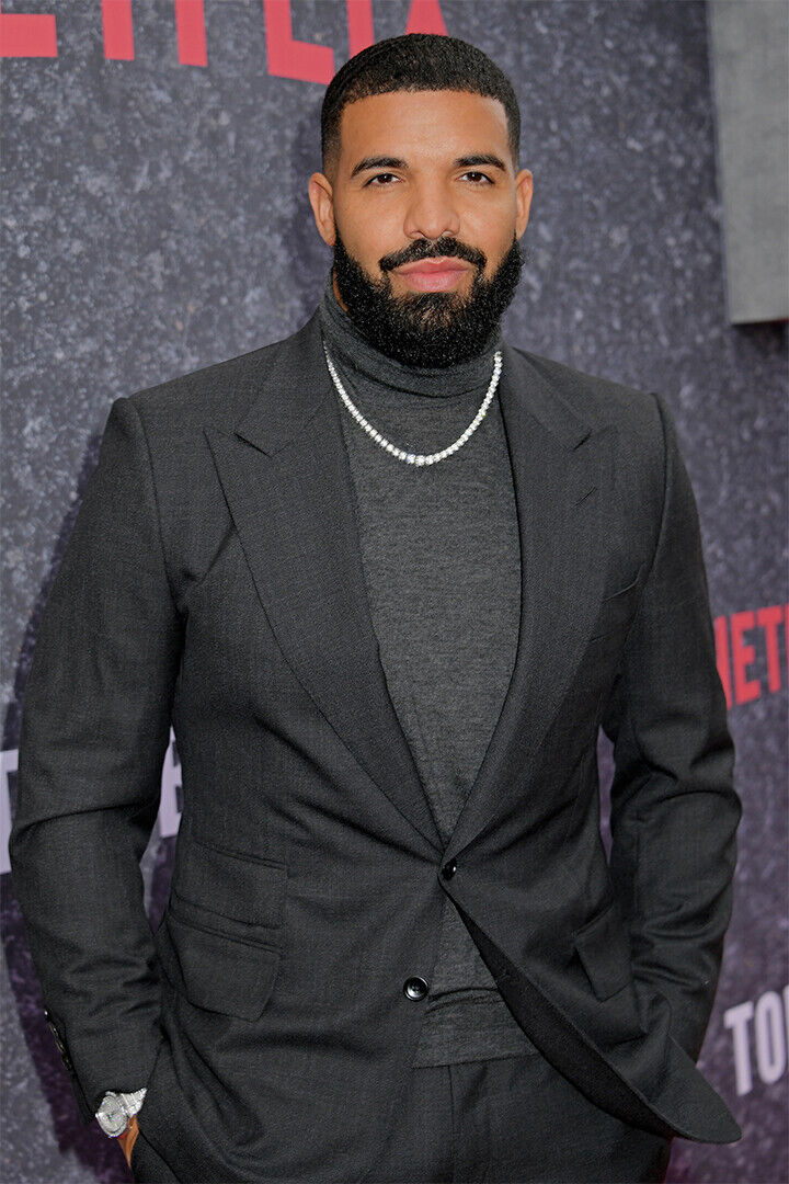 Drake Celebrity Movie Actress Musician Artist Poster Wall Art Print Home Wall Decor