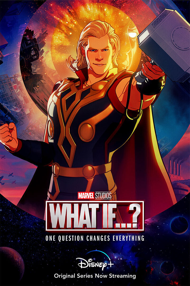 What If...? Full Character Movie 2021 Entertainment Poster Wall Art Print Home Wall Decor