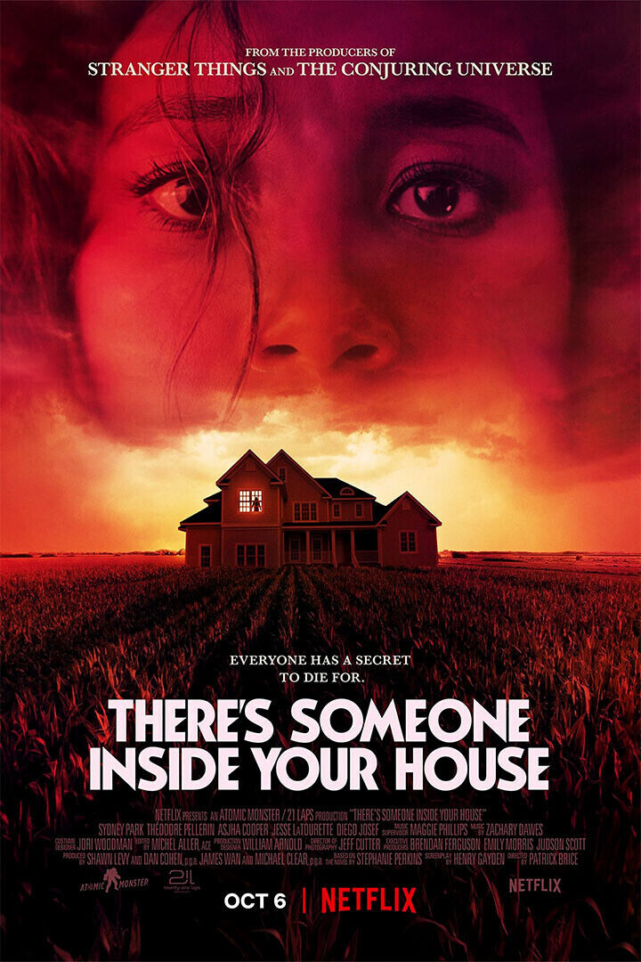 There's Someone Inside Your House Movie 2021 Horror Poster Wall Art Print Home Wall Decor