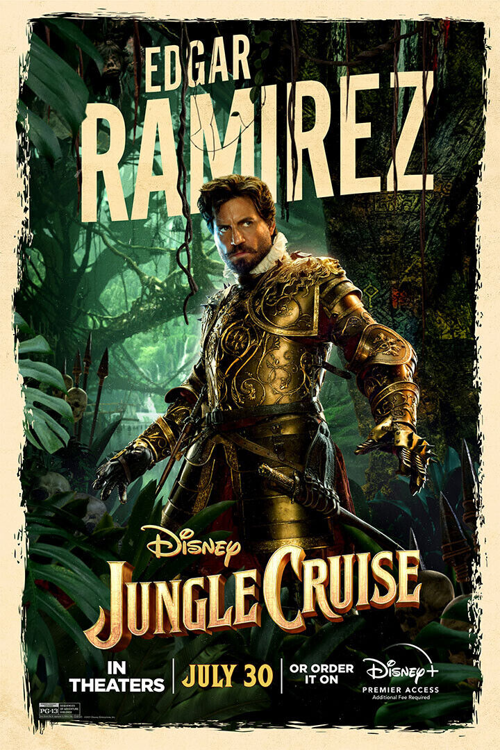Jungle Cruise Full Character Movie 2021 Travel Poster Wall Art Print Home Wall Decor