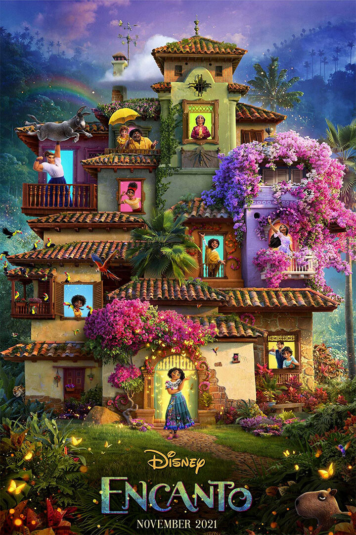 Encanto Movie Animation Comedy Drama Poster Wall Art Print Home Wall Decor