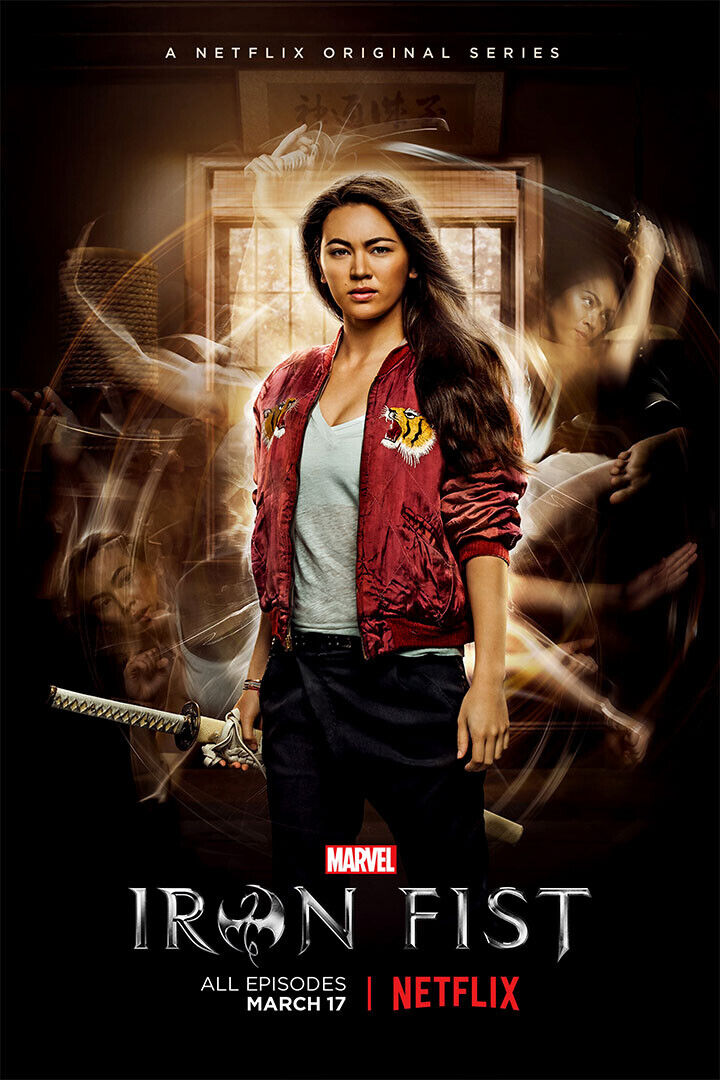 Iron Fist Movie Action Adventure Crime Poster Wall Art Print Home Wall Decor