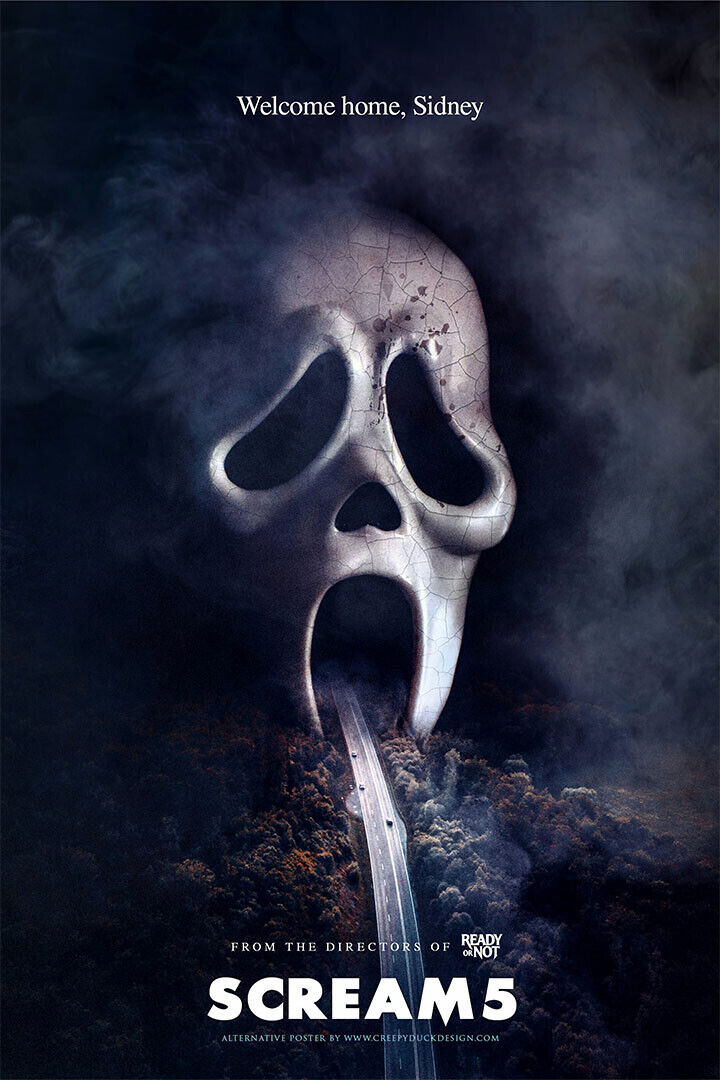 Scream Movie Mystery Thriller Horror Action Poster Wall Art Print Home Wall Decor