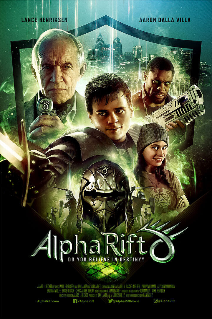 Alpha Rift Movie Science Fiction Action Poster Wall Art Print Home Wall Decor