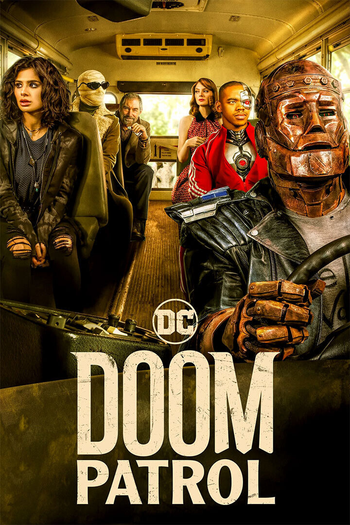 Doom Patrol Full Character Movie Action Poster Wall Art Print Home Wall Decor