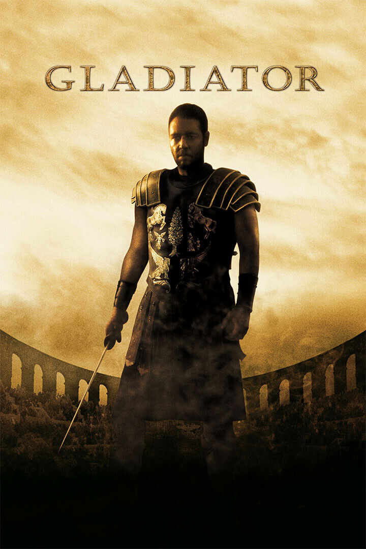 Gladiator Movie Action Drama Adventure Poster Wall Art Print Home Wall Decor