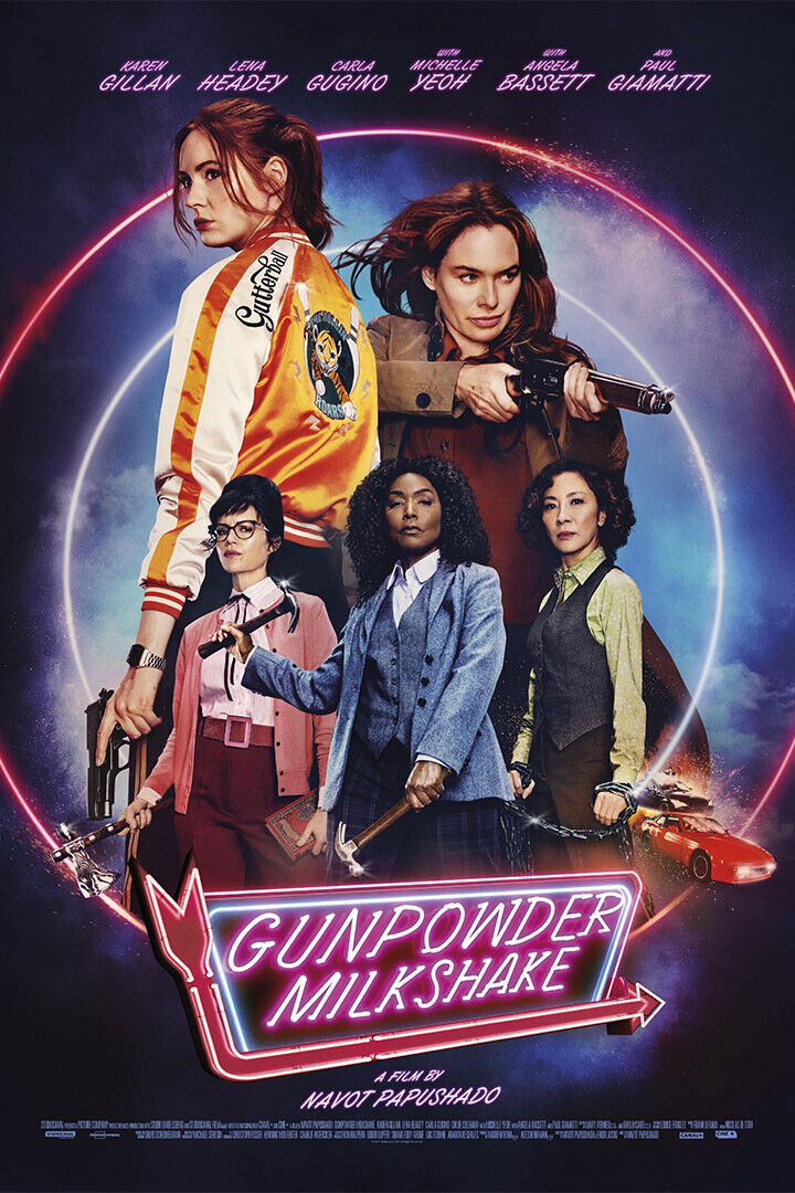 Gunpowder Milkshake Movie Poster Wall Art Print Home Wall Decor