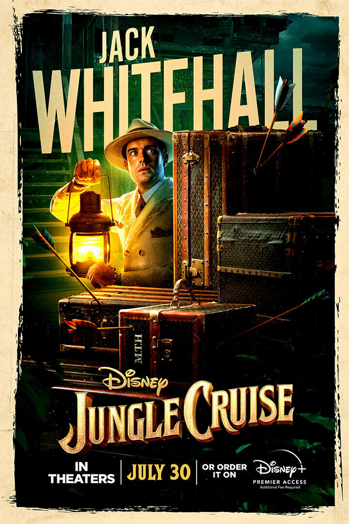 Jungle Cruise Action Movie Poster Wall Art Print Home Wall Decor