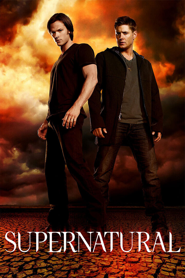 Supernatural Movie 12 Season Usa Tv Show Series Crime Poster Wall Art Print Home Wall Decor