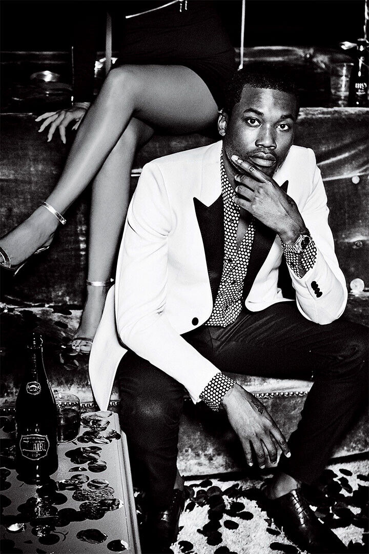 Meek Mill Rapper Music Singer Famous Artist Poster Wall Art Print Home Wall Decor