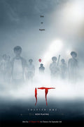 It Movie 2017 Stephen King Pennywise Horror Crime Poster Wall Art Print Home Wall Decor