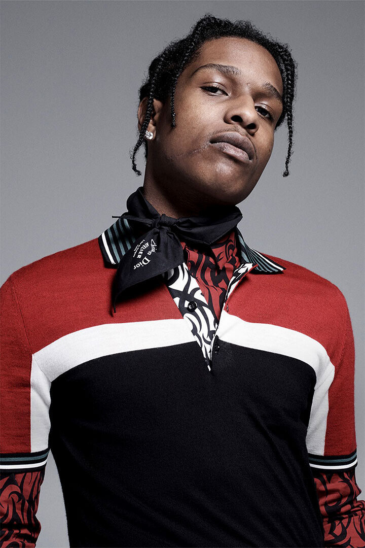 Asap Rocky Hip Hop Rap Music Singer Rapper Star Poster Wall Art Print Home Wall Decor