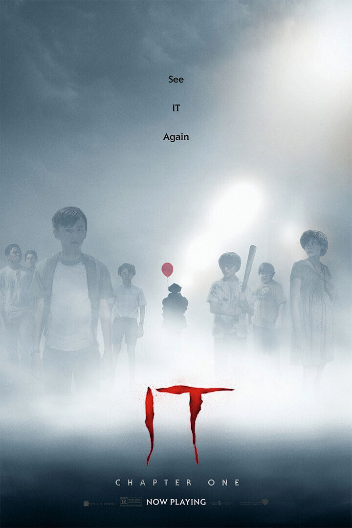 It Chapter 2 Two Movie Stephen King Horror 2019 Poster Wall Art Print Home Wall Decor