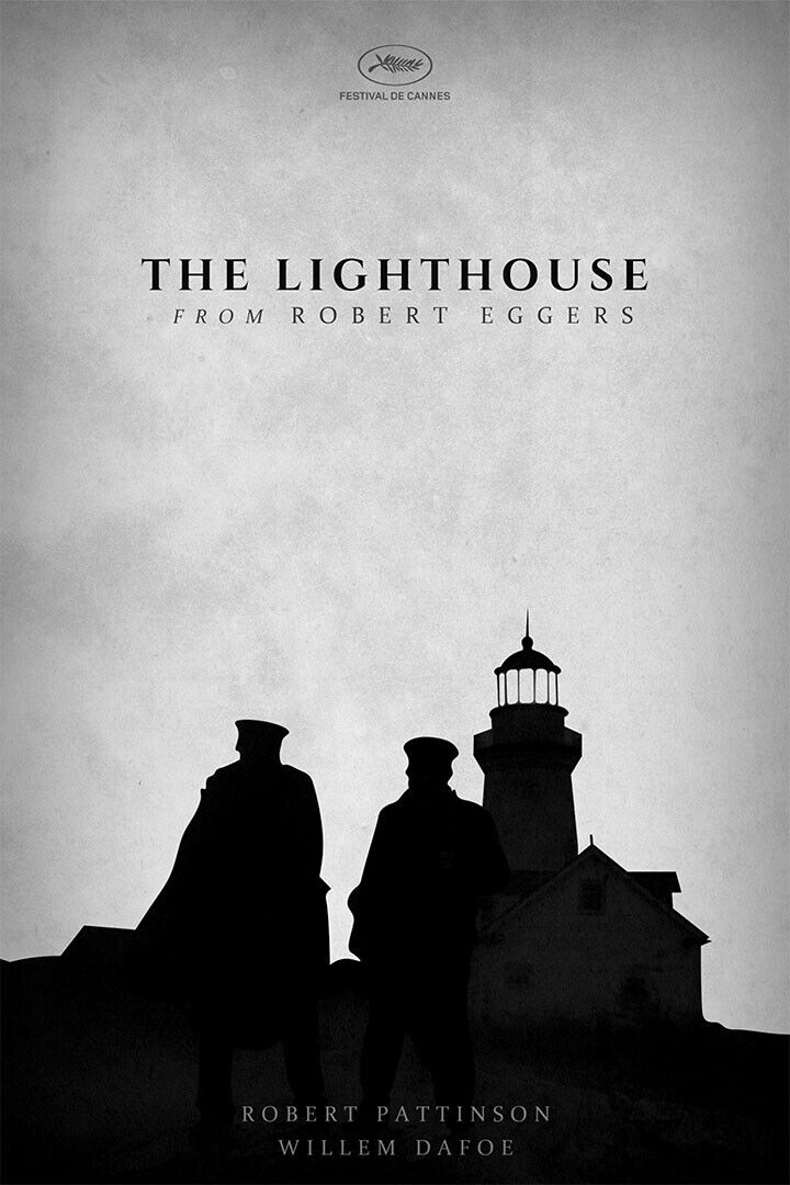 The Lighthouse Movie Robert Eggers Drama Fantasy Poster Wall Art Print Home Wall Decor