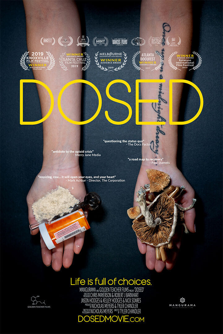 Dosed Movie 2020 Documentary Poster Wall Art Print Home Wall Decor