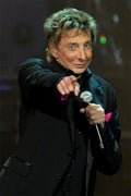 Singer And Songwriter Barry Manilow In Concert Poster Wall Art Print Home Wall Decor