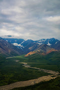 Mount Mckinley And Wonder Lake Denali National Park Poster Wall Art Print Home Wall Decor