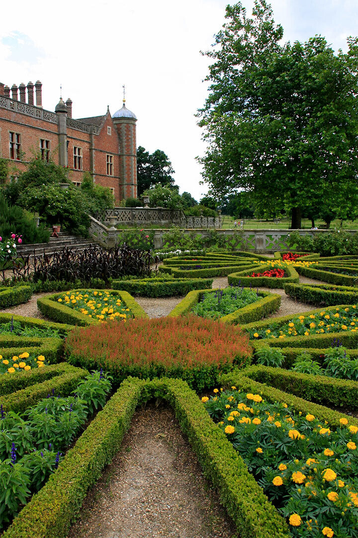 Parterre At Cliveden Manor Buckinghamshire Poster Wall Art Print Home Wall Decor