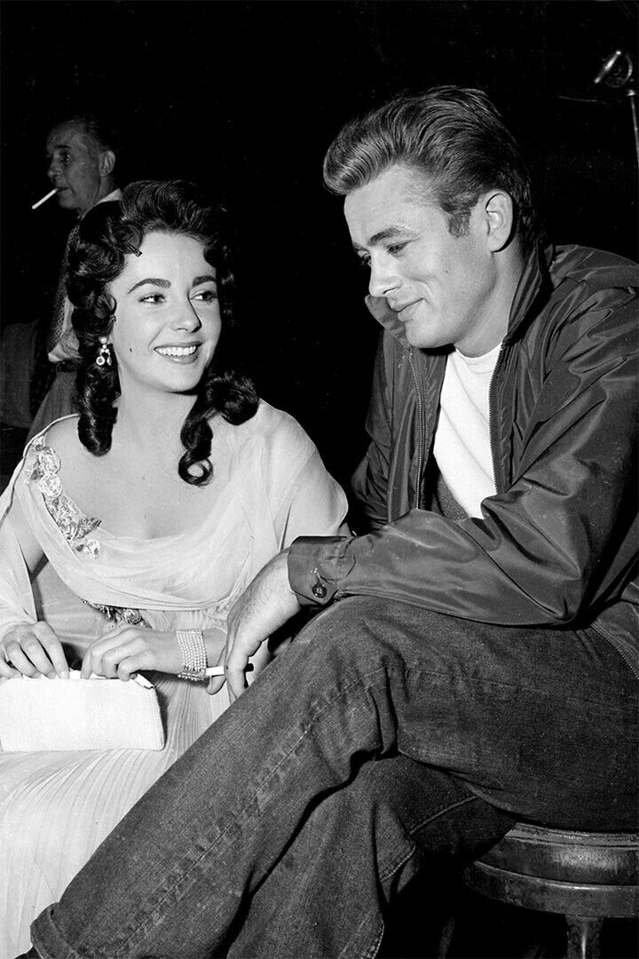 James Dean And Liz Taylor Movie Giant Artists Poster Wall Art Print Home Wall Decor
